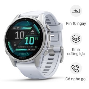 Đồng hồ thông minh Garmin Fenix 8 43mm viền thép