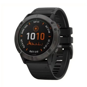 Đồng hồ thông minh Garmin Fenix 6X Pro Solar - Dây Silicon