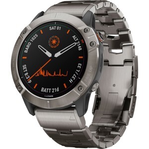 Đồng hồ thông minh Garmin Fenix 6X Pro Solar - Dây Silicon