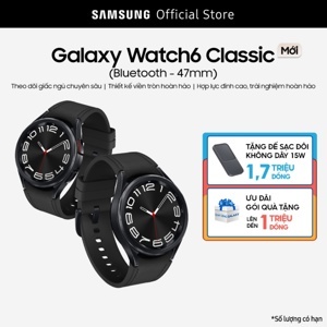 Đồng hồ thông minh Samsung Galaxy Watch6 Classic 47mm