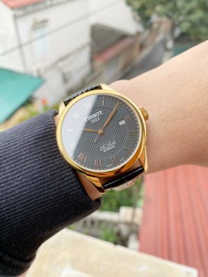 Đồng hồ Tissot LeLocle Automatic T41.5.423.53 Gold Black - Thụy Sỹ