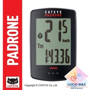 Đồng hồ tốc độ Cateye Padrone CC-PA100W