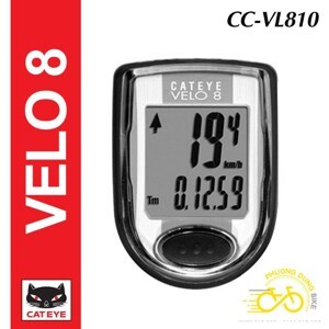 Đồng hồ tốc độ CatEye Velo 8 CC-VL810