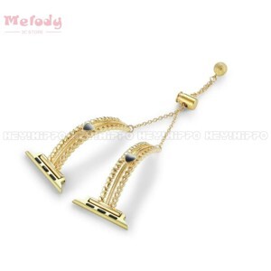 Đồng hồ trái tim đỏ 2 kèm decal trang trí