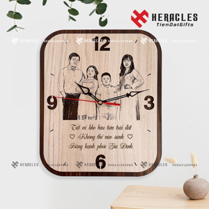 Đồng hồ tranh Tam Lộc Dyvina 4T-3