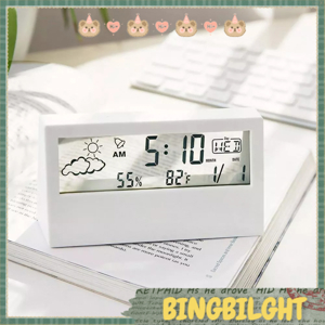 Đồng hồ để bàn màn hình LCD trong suốt