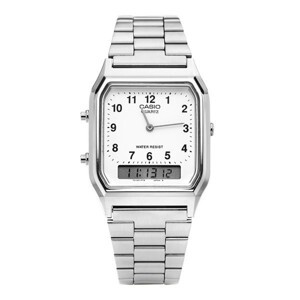 Đồng hồ nam Unisex dây thép không gỉ Casio AQ-230A - nhiều màu