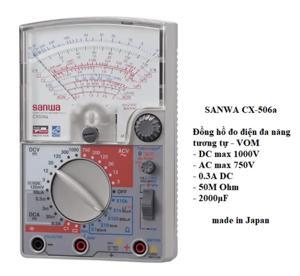 Đồng hồ vạn năng chỉ thị kim Sanwa CX506A