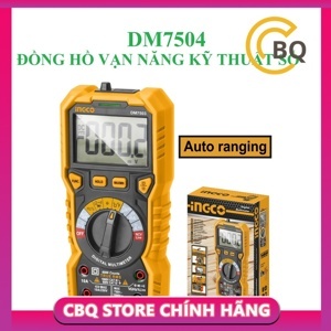 Đồng hồ vạn năng kỹ thuật số Ingco DM7504