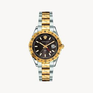 Đồng Hồ  Versace Hellenyium Brown Dial Two-Tone Men's Watch V11040015