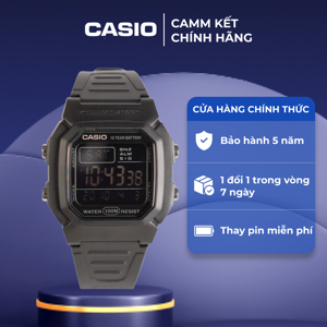 Đồng hồ nam Casio W-800H - Màu 1AVDF/ 9AVDF/ 1AV/ 1A