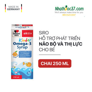 Doppel Herz Kinder Omega-3 Syrup hỗ trợ phát triển não bộ và thị lực