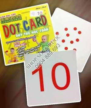 Dot Card Dạy Trẻ Học Toán