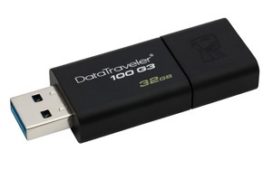 USB Kingston DataTraveler 100 (DT100) G3 32GB - USB 3.0