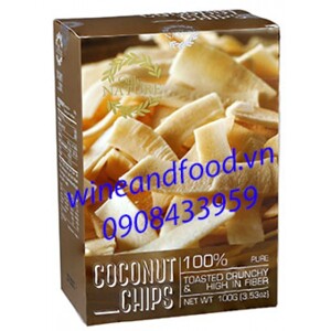 Dừa sấy giòn Only Nature 100g