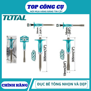 Đục bê tông nhọn 4mm Total THT4421216