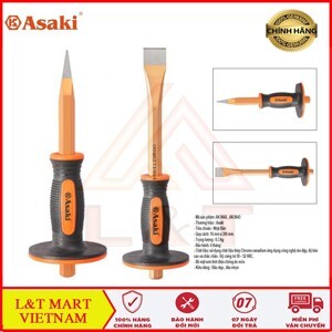 Đục sắt Asaki AK-9642 - 16mm x 300mm