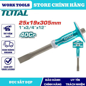 Đục sắt dẹp 25mm Total THT4411219