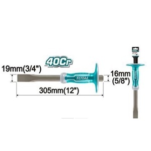 Đục sắt dẹp 25mm Total THT4411219