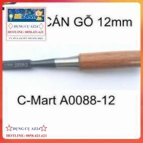 Đục thợ mộc cán gỗ C-Mart A0088-12