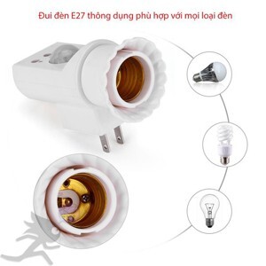 Đui đèn cảm ứng hồng ngoại Homematic JL-020