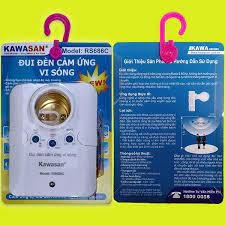 Đui đèn cảm ứng vi sóng KAWA RS686C