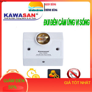 Đui đèn cảm ứng vi sóng Kawasan RS686A