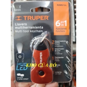 Dụng cụ đa năng có đèn led 6 chi tiết Truper 13336 (NAMU-LL)