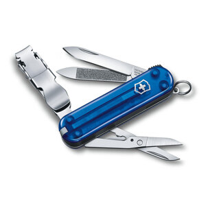 Dụng cụ đa năng Victorinox Nail Clip 580 Blu Transp 0.6463.T2