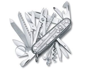 Dụng cụ đa năng Victorinox Swiss Champ Silvertech 1.6794.T7