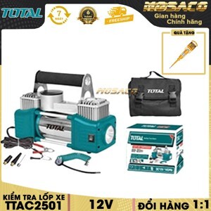 Dụng cụ kiểm tra hơi lốp xe ô tô Total TTAC2501