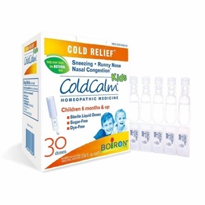 Dung Dịch ColdCalm Boiron dạng Ống cho bé từ 6 tháng tuổi - hỗ trợ cảm cúm, nghẹt mũi, sổ mũi