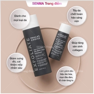 Dung dịch dưỡng da loại bỏ tế bào chết Paula's Choice Skin Perfecting 2% BHA Liquid 30ml