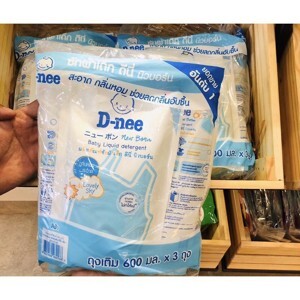 Dung dịch giặt xả D-nee - 600 ml , túi