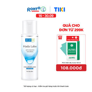 Dung dịch Hada Labo Advanced Nourish dưỡng tối ưu cho da dầu 170ml