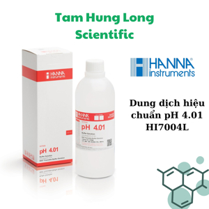 Dung dịch hiệu chuẩn ph 4.01, chai 500ml Hanna HI7004L