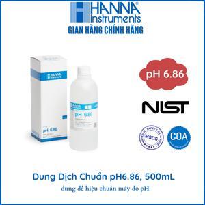 Dung dịch hiệu chuẩn pH 6.86, chai 500ml Hanna HI7006L