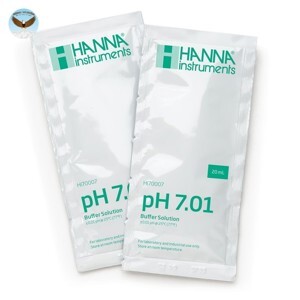 Dung dịch hiệu chuẩn pH 7.01, 25 gói 20ml Hanna HI70007P