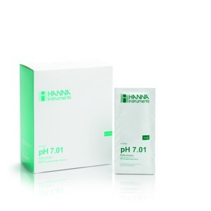 Dung dịch hiệu chuẩn pH 7.01, 25 gói 20ml Hanna HI70007P