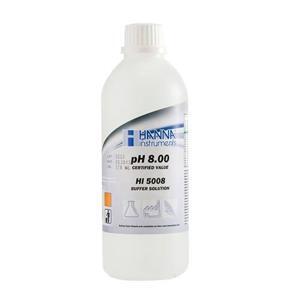 Dung dịch hiệu chuẩn pH 8.00 Hanna HI5008 - 500 ml