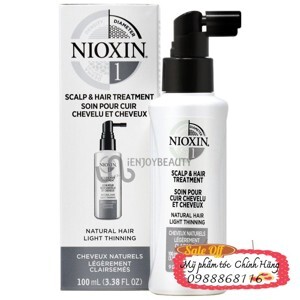 Dung dịch kích thích mọc tóc Nioxin Scalp Treatment 100ml