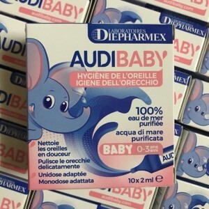 Dung dịch làm tan ráy tai Audibaby 10 ống