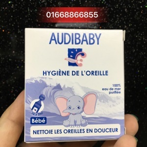 Dung dịch làm tan ráy tai Audibaby 10 ống