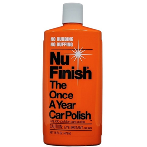 Dung dịch lau bóng và bảo vệ sơn xe Nu Finish Car Polish NF-76, 473ml