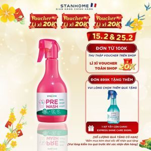 Dung dịch loại bỏ vết bẩn trước khi giặt Stanhome Pre-Wash dạng chai 500ml