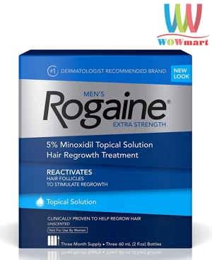 Dung dịch mọc tóc Minoxidil 5% Men's Rogaine dạng bọt