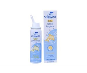 Dung dịch muối biển xịt mũi Sterimar Pháp 50ml