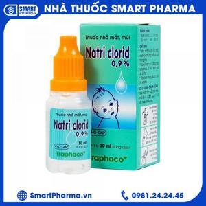 Dung Dịch Nhỏ Mắt, Mũi Natri clorid 0.9% Traphaco 10 ml