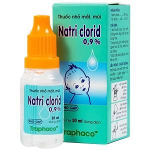 Dung Dịch Nhỏ Mắt, Mũi Natri clorid 0.9% Traphaco 10 ml