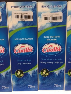 Dung dịch nước muối biển COOLBI 70ML